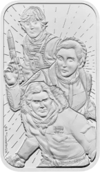 1 oz Star Wars Light Side Silver Bar | Královská mincovna
