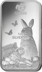 1 oz stříbrný slitek | Fine weight