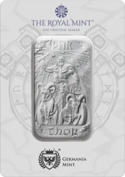 1 oz Thor stříbrný slitek | Královská mincovna
