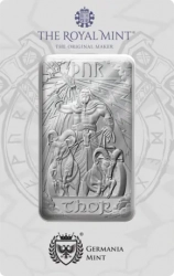 10 oz Thor stříbrný slitek | Královská mincovna