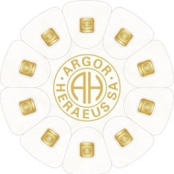10 x 1g zlatých slitků GoldSeed  Argor-Heraeus