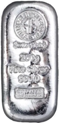 250g stříbrný slitek | Argor-Heraeus