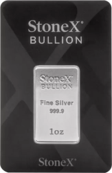 Stříbrný slitek 1 oz StoneX Bullion