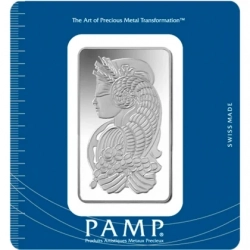 Stříbrný slitek 100 g PAMP Suisse