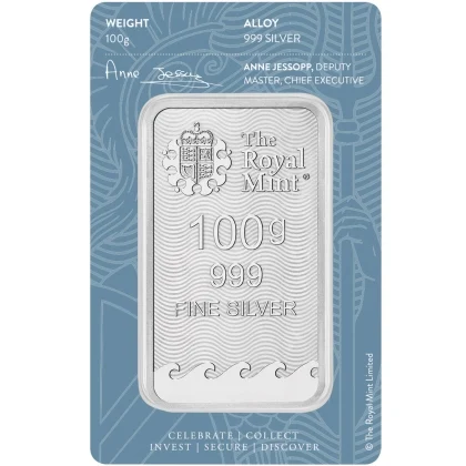 100g stříbrný slitek Britannia