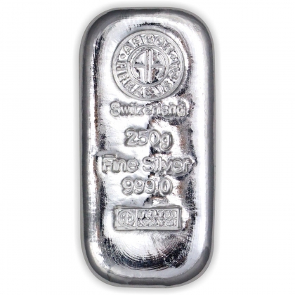 250g stříbrný slitek Argor-Heraeus